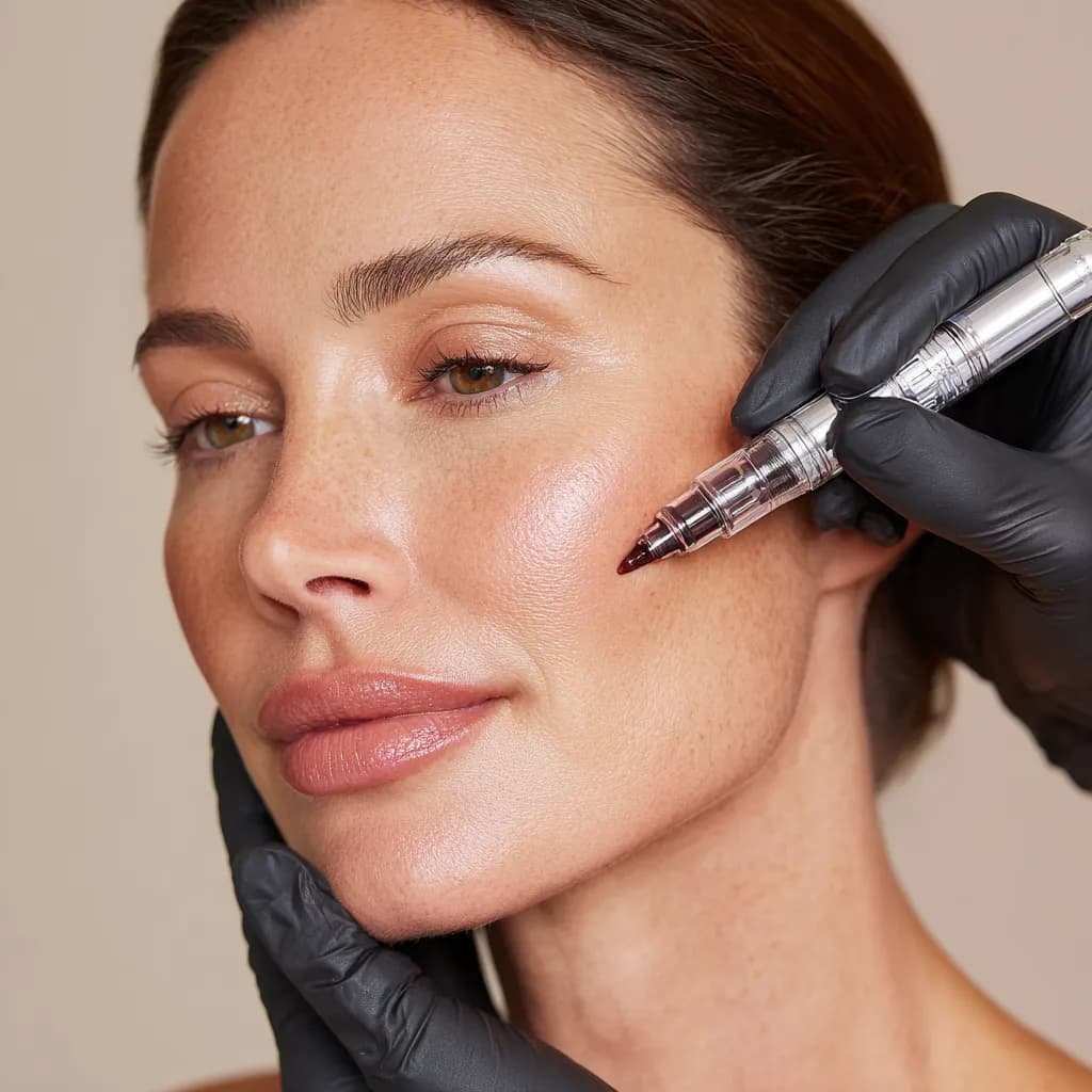 Microneedling treatment at Nika Skincare